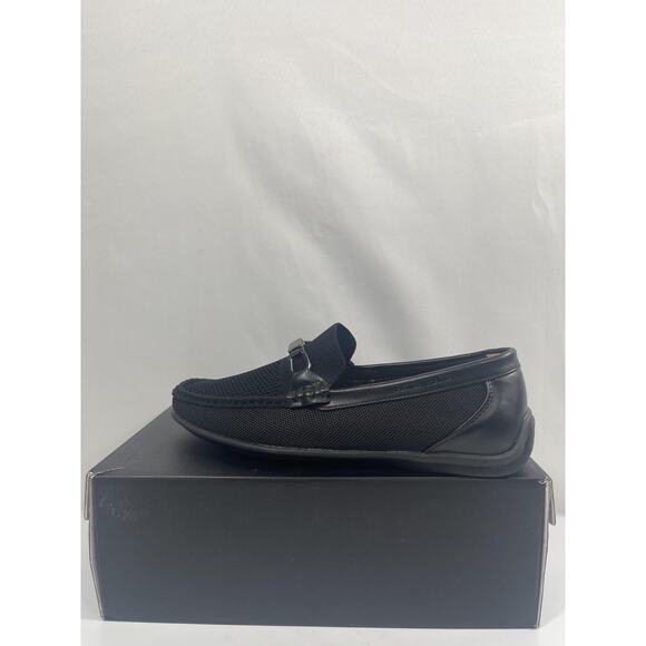 Aston Marc WALK-01 Shoes Mens Size 11 Black Mesh Driving Loafers New Box main image 5